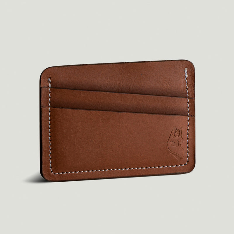 Wolf Card Holder No.1 - Brown - Wolf Leather Goods