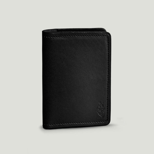 Wolf Passport Wallet - Black - Wolf Leather Goods