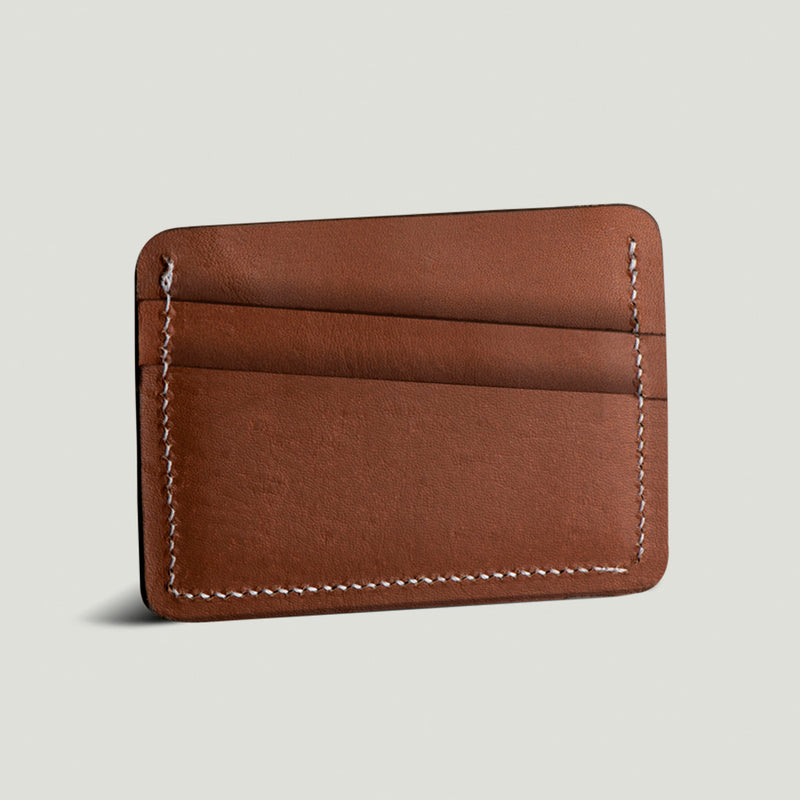 Wolf Card Holder No.1 - Brown - Wolf Leather Goods