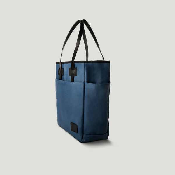 Wolf Tote Bag Blue - Wolf Leather Goods
