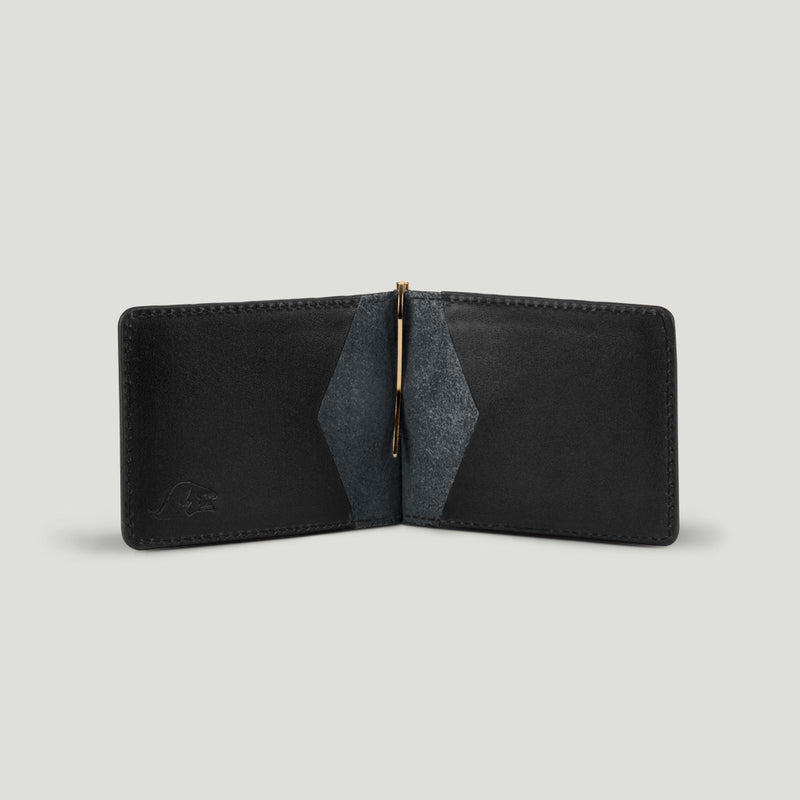 Wolf Bi-fold No. 2 Black - Wolf Leather Goods