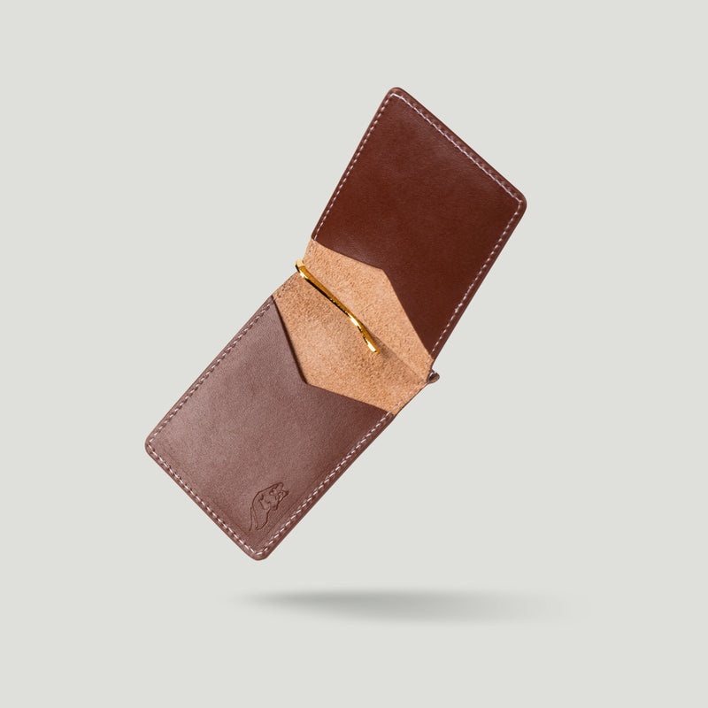 Wolf Bi-fold No. 2 Brown - Wolf Leather Goods
