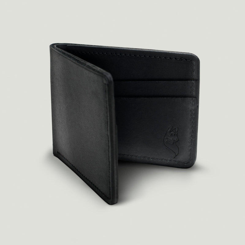 Wolf Wallet No 1 - Black - Wolf Leather Goods