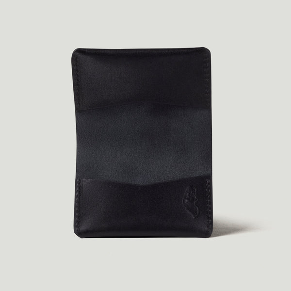 Wolf Card Holder No.2 - Black - Wolf Leather Goods