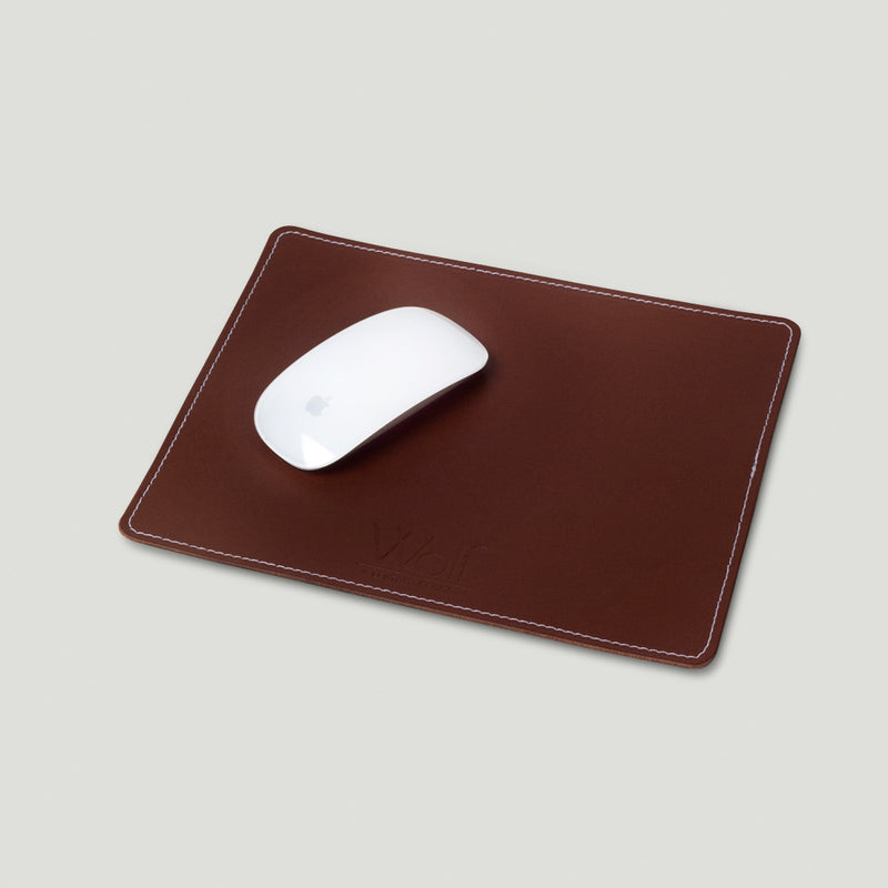 Wolf Leather Mouse pad Brown - Wolf Leather Goods